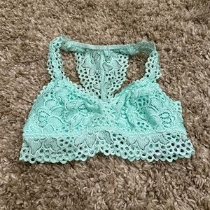 Aerie Mint Green Lace Bralette